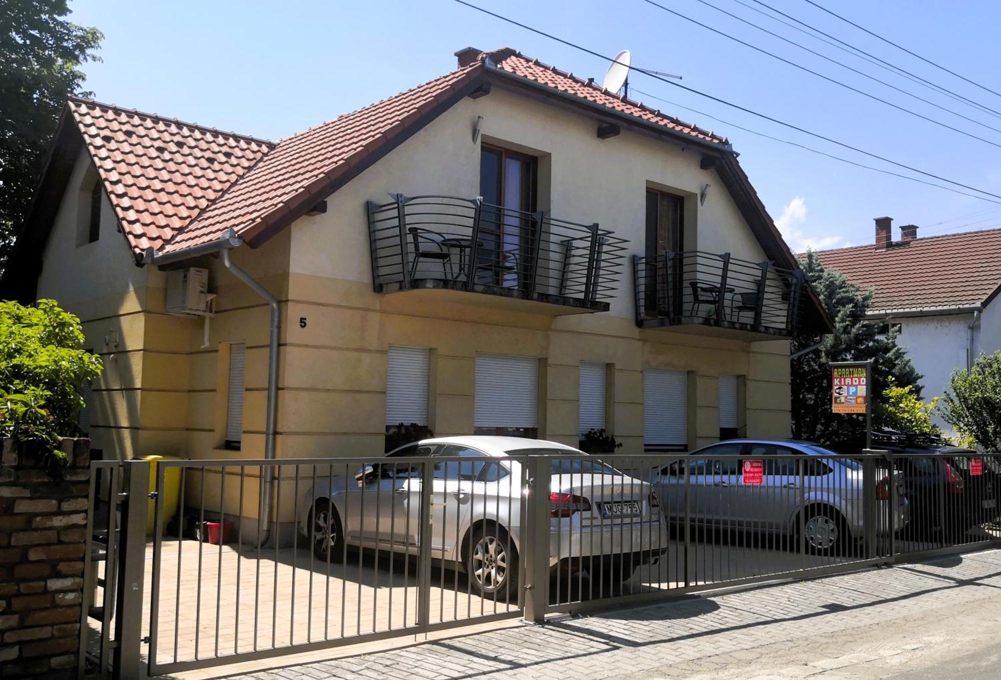 Frank Apartmanhaz Apartment Balatonboglar Luaran gambar